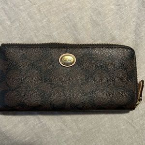 Coach large wallet